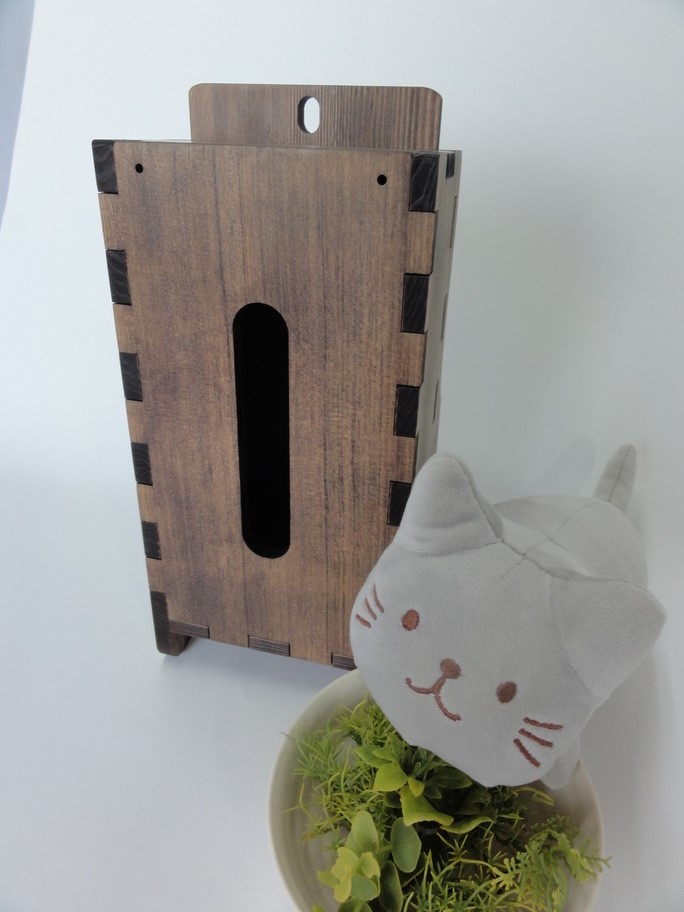 木製ティッシュケース ～ Wooden tissue case ～